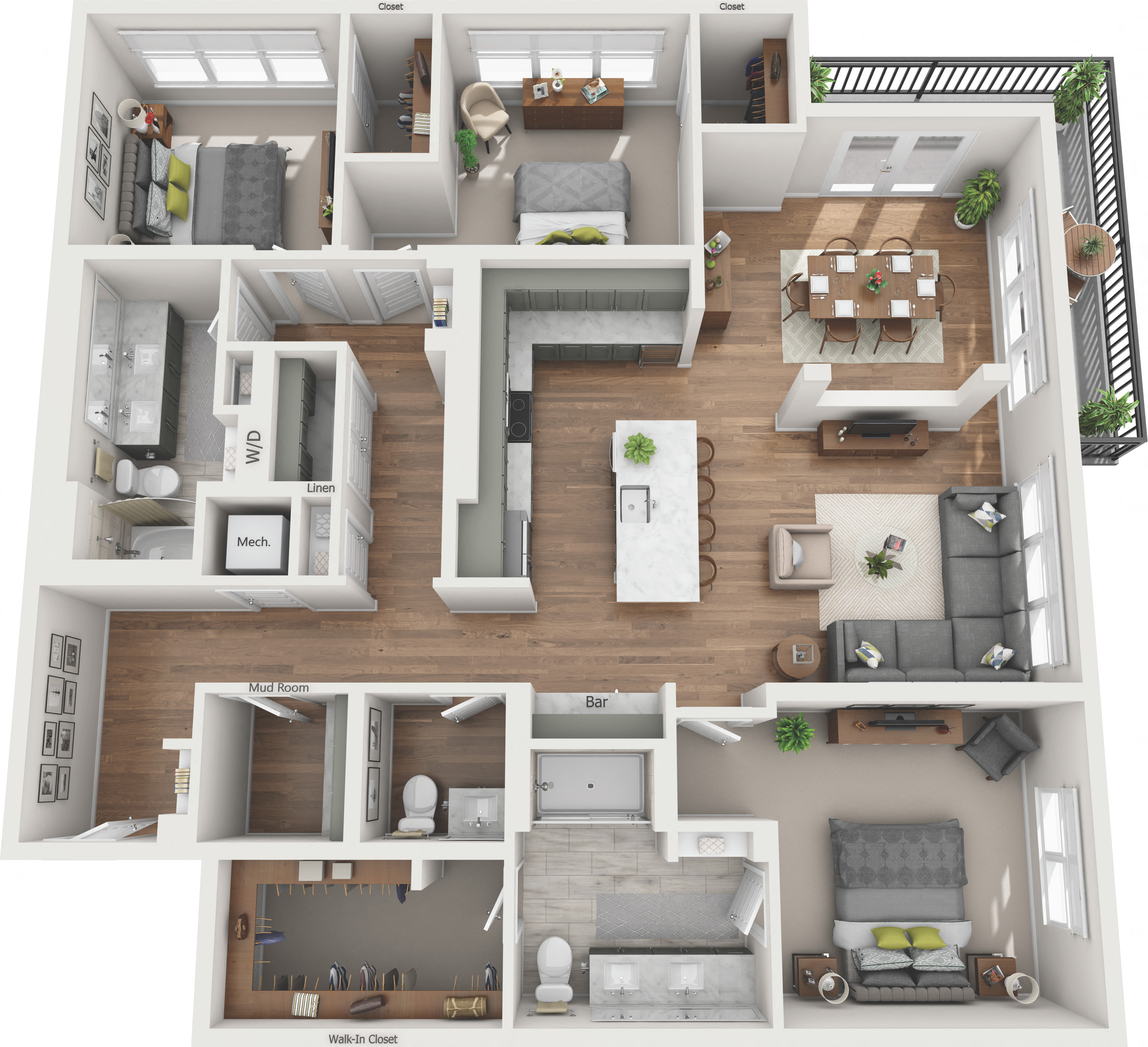 C1 floor plan